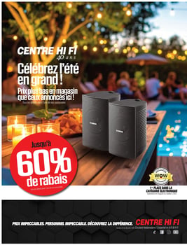 Circulaire Centre HI-FI Circulaire Centre HI-FI